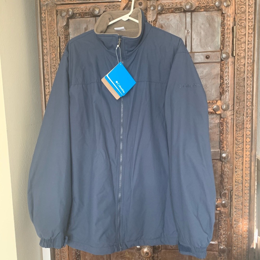 New Columbia City Trek II Men’s Blue Large Jacket